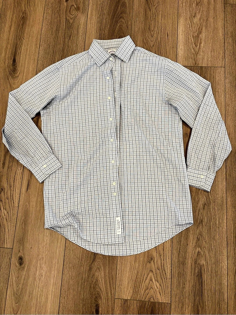 Brooks brothers Plaid Button Down Cotton Shirt Size M (15-32)